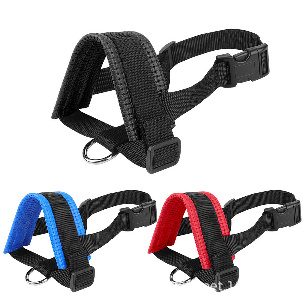 Dog Mouth Muzzle Anti Bark Dog Collar Breathable
