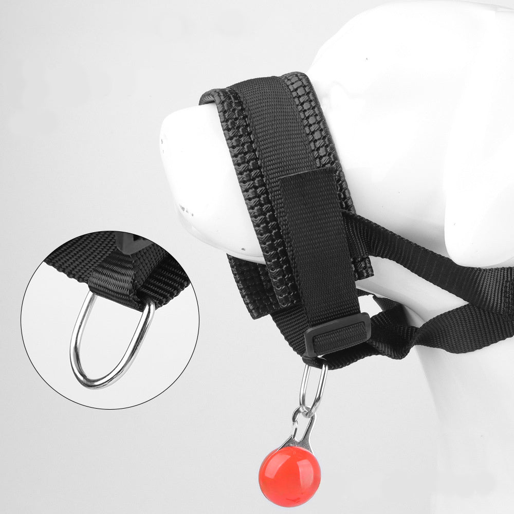 Dog Mouth Muzzle Anti Bark Dog Collar Breathable