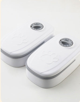 Automatic  Feeder Smart Food Dispenser For Pet -  Timer Stainless Steel Bowl Auto