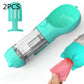3-in-1 Portable Dog Water Bottle & Feeder - Pet Travel Water Bottle with Bowl & Bag Holder