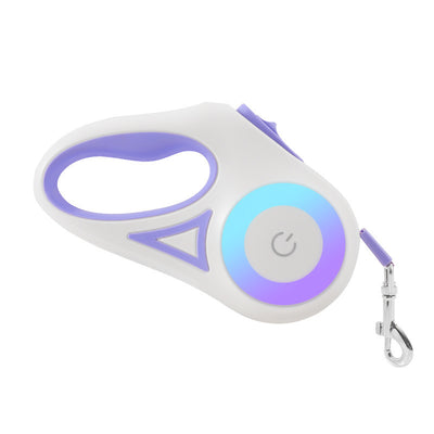 Dog Leash Retractable Leash - Dog Collar Spotlight Automatic