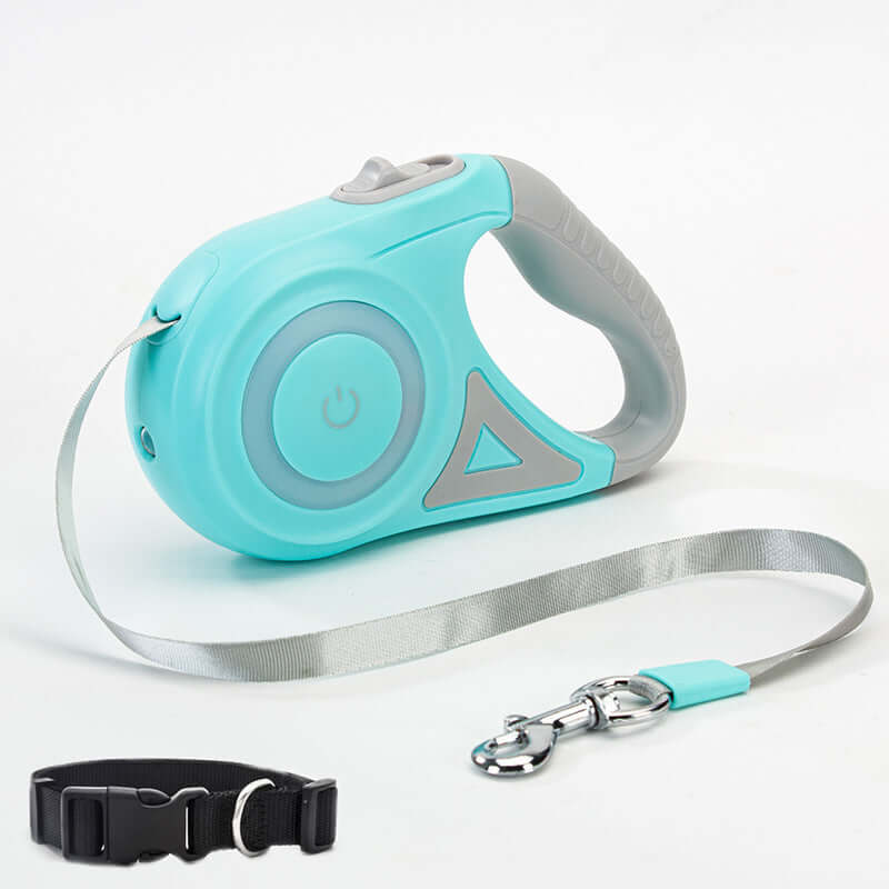 Dog Leash Retractable Leash - Dog Collar Spotlight Automatic