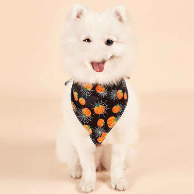 Halloween Double-sided Saliva Towel Pet Accessories