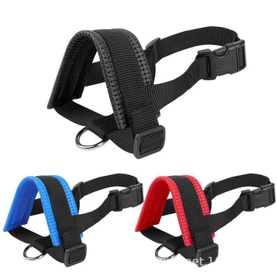 Dog Mouth Muzzle Anti Bark Dog Collar Breathable