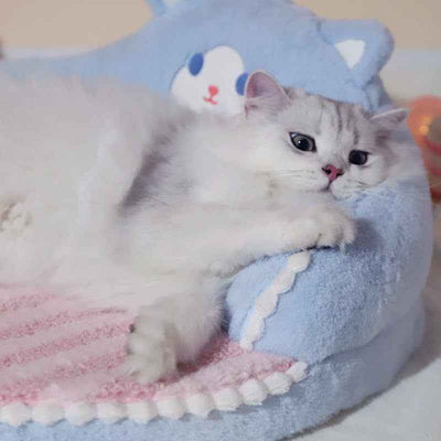 Cat Bed Furniture Washable Cozy Cat Warm Pad