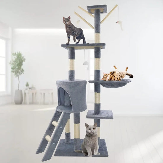 Give Your Cat a Place to Climb, Scratch, Play & Relax!