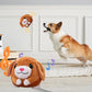 Automatic Bouncing Plush Dog Toy