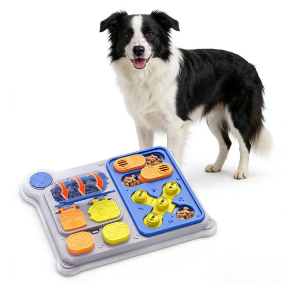 Interactive Dog Puzzle Feeder Toy