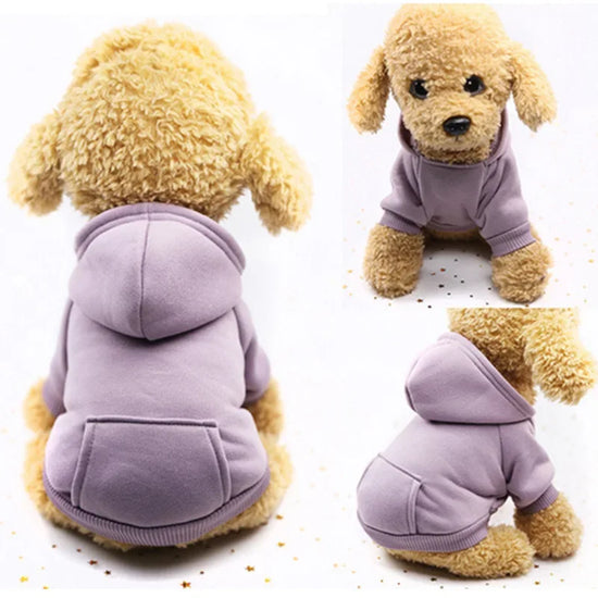 Warm Dog Hoodie Coat