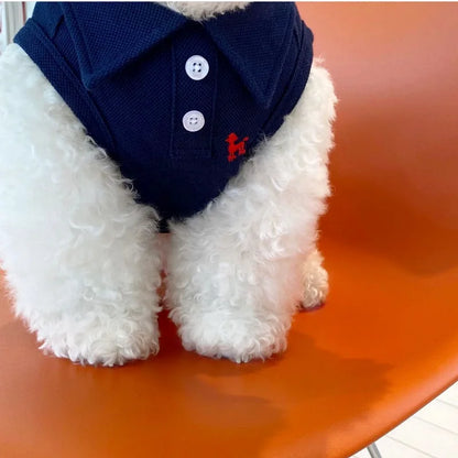 Soft Breathable Dog Polo Shirt