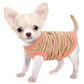 Pink Ribbed Dog Tank Top