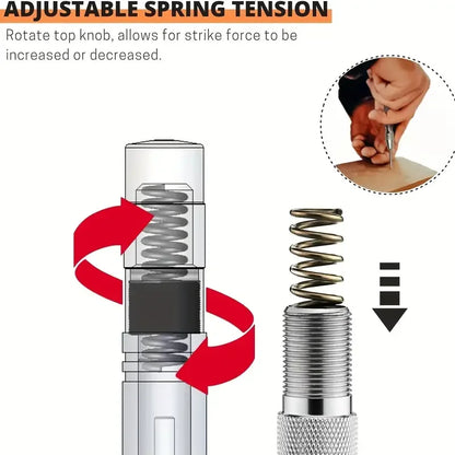 Precision Hole Marker for Wood & Metal – Durable Steel Alignment Tool