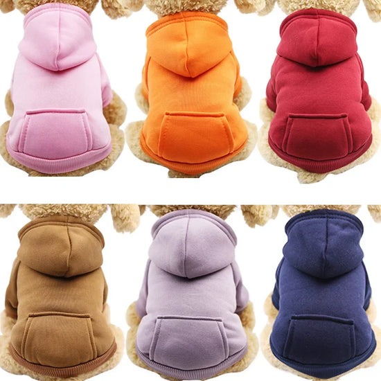 Warm Dog Hoodie Coat