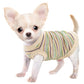 Pink Ribbed Dog Tank Top