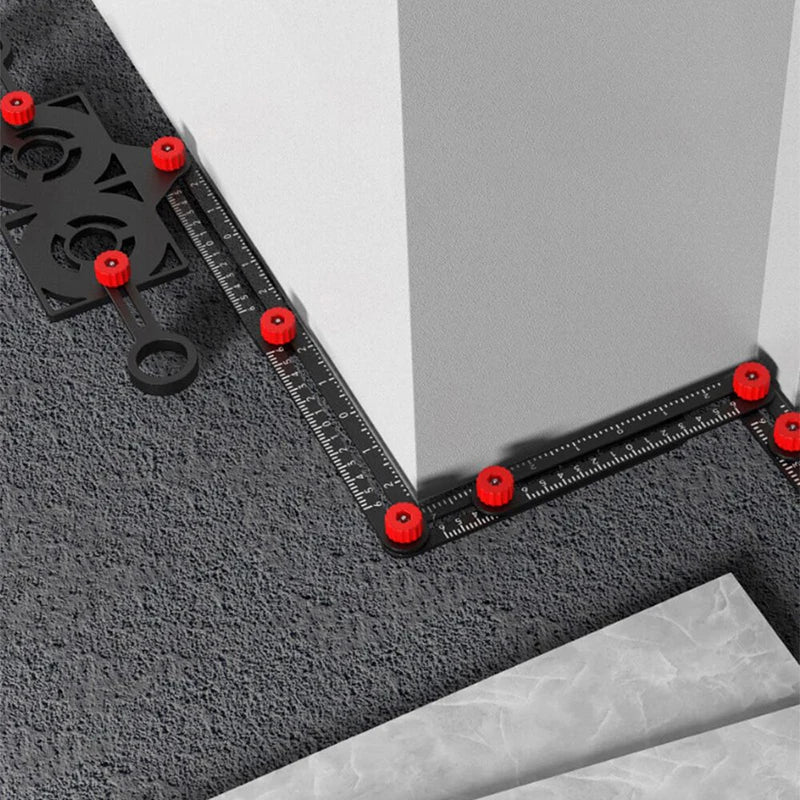 Aluminum Alloy Folding Ruler For Tile Positioning - VITOCLEI STORE