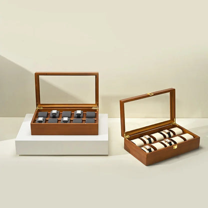 Solid Wood Box for Storage Watches