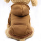 Warm Dog Hoodie Coat