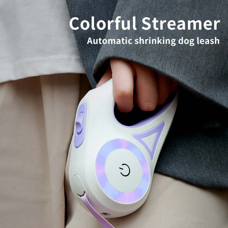 Dog Leash Retractable Leash - Dog Collar Spotlight Automatic