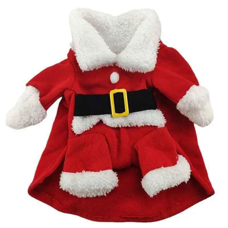 Christmas Dog Costume for Small Pets - Festive Outfit for Holiday Cheer