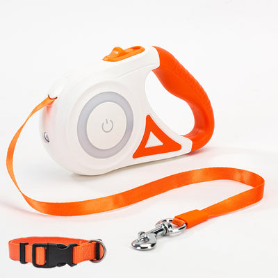 Dog Leash Retractable Leash - Dog Collar Spotlight Automatic