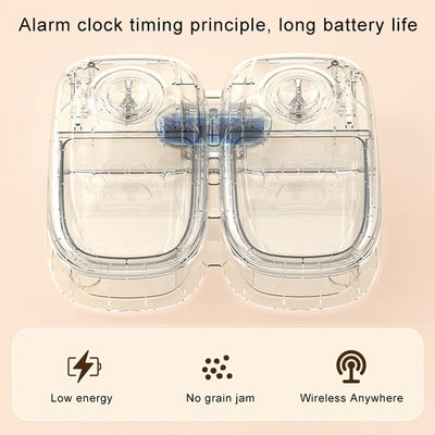 Automatic  Feeder Smart Food Dispenser For Pet -  Timer Stainless Steel Bowl Auto
