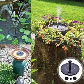 Fonte para Pássaros com Painel Solar e Kit de Fácil Instalação - Melhor Adição para seu Jardim! - VITOCLEI STORE