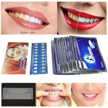 Tiras de Gel para Clareamento Dental Heonyirry - 14 pares - VITOCLEI STORE