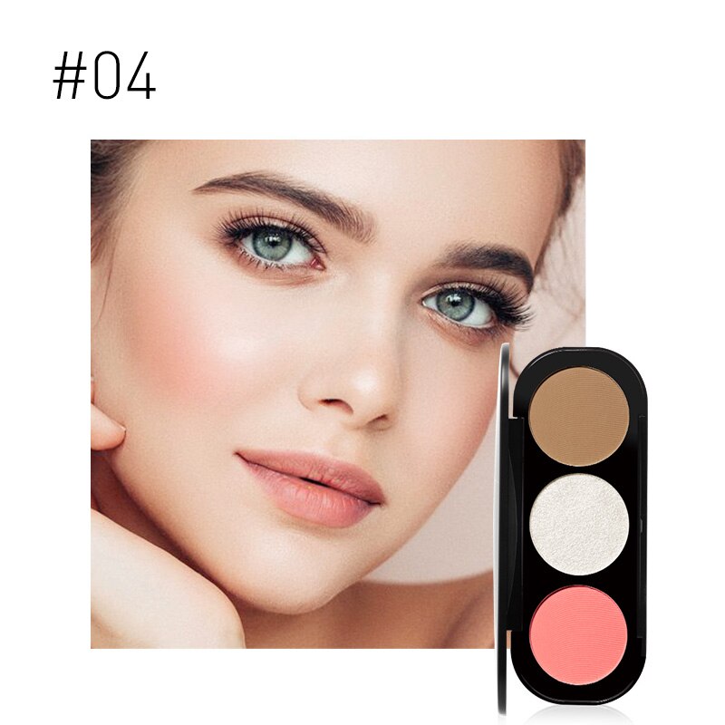 Paleta de Iluminador Focallure - 3 Cores - VITOCLEI STORE