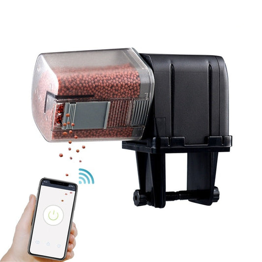 Alimentador Automático para Aquário Wi-fi - VITOCLEI STORE