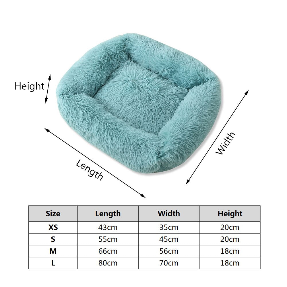 Cama para Cachorros e Gatos - Plush Square - VITOCLEI STORE