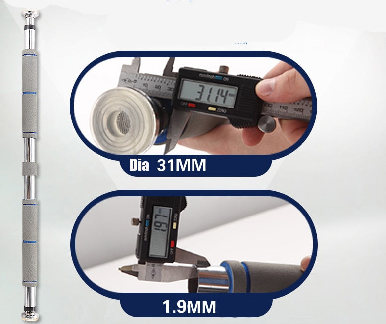 Barra de Treinamento para Portas Ajustável - VITOCLEI STORE