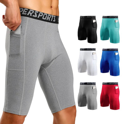 Men Running Short Quick Dry Leggings Mens - VITOCLEI STORE