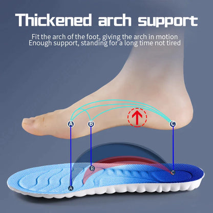 4D Cloud Technology Sports Insoles for Shoes PU Sole - VITOCLEI STORE