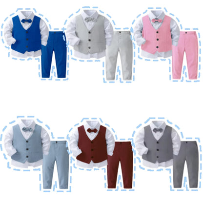 Gentleman Outfits Birthday Costume for Boy - VITOCLEI STORE