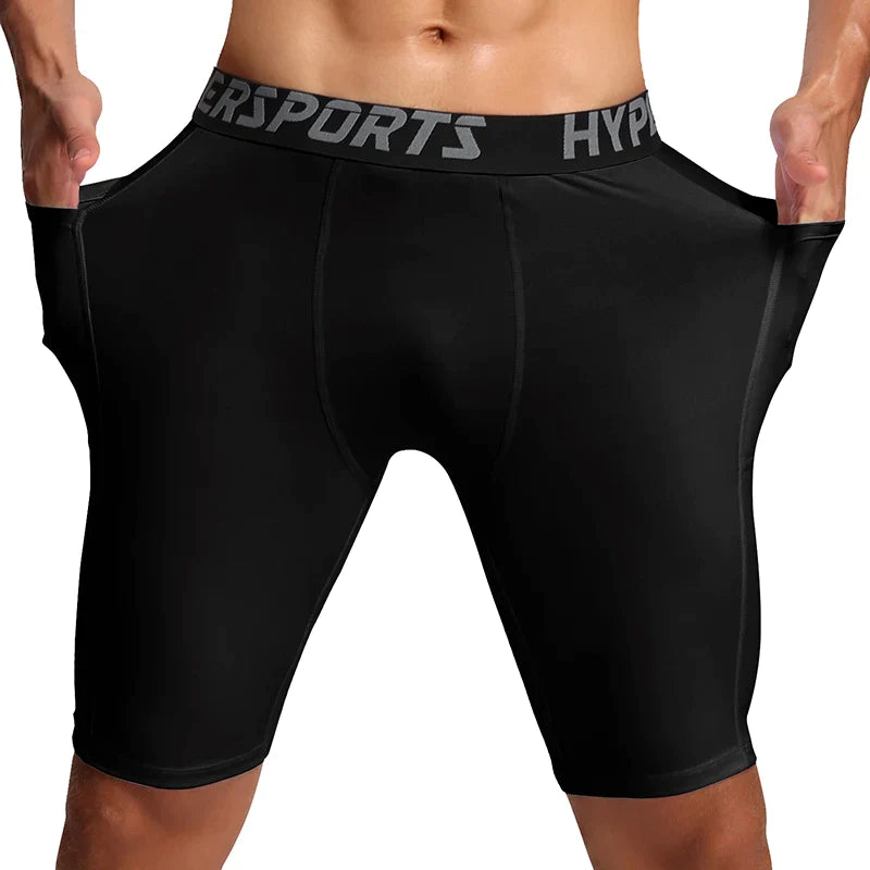 Men Running Short Quick Dry Leggings Mens - VITOCLEI STORE