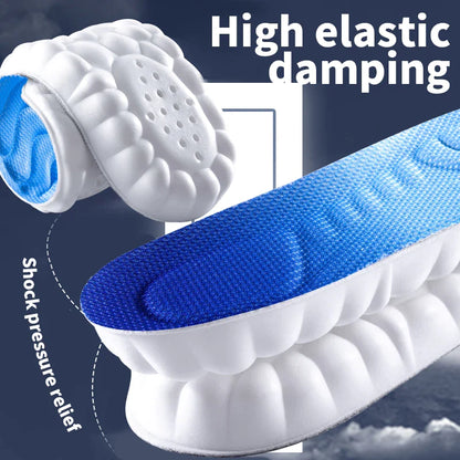 4D Cloud Technology Sports Insoles for Shoes PU Sole - VITOCLEI STORE