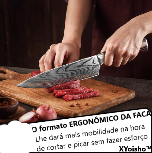 XYoisho™ - Faca Japonesa de Cozinha de 8 polegadas - VITOCLEI STORE