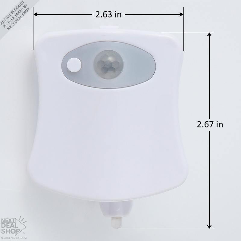 Luz Interna de Vaso Sanitário com Sensor de Movimento - Evite Acidentes Noturnos! - VITOCLEI STORE