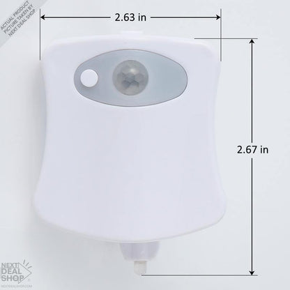 Luz Interna de Vaso Sanitário com Sensor de Movimento - Evite Acidentes Noturnos! - VITOCLEI STORE