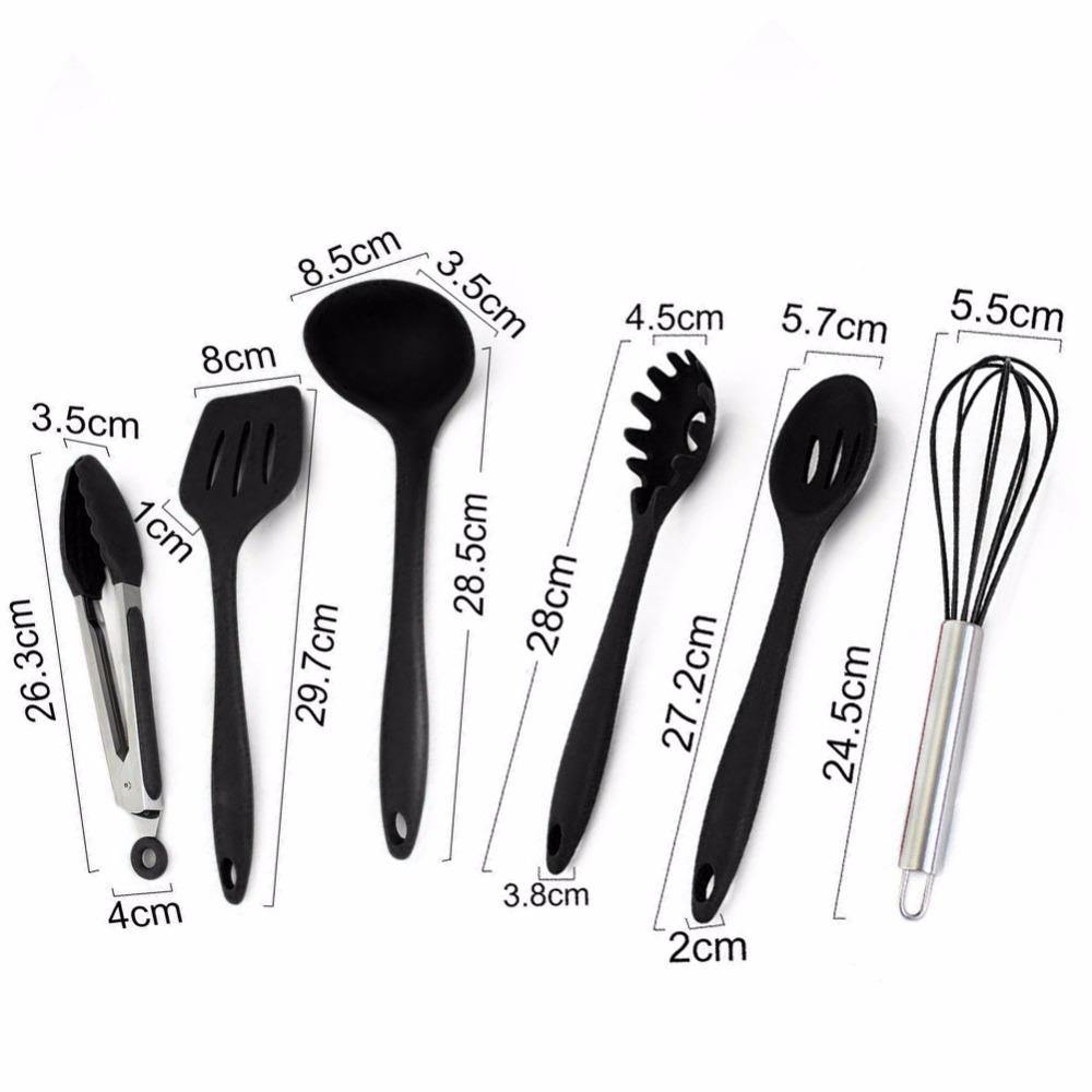 Conjunto de Utensílios em Silicone - VITOCLEI STORE