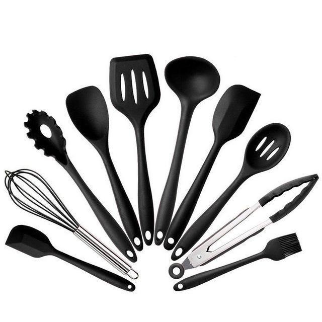 Conjunto de Utensílios em Silicone - VITOCLEI STORE