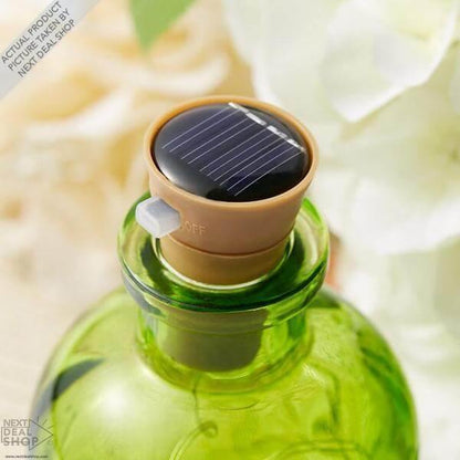 Fio de Luz com Rolha e Painel Solar (Prova D'água) - VITOCLEI STORE