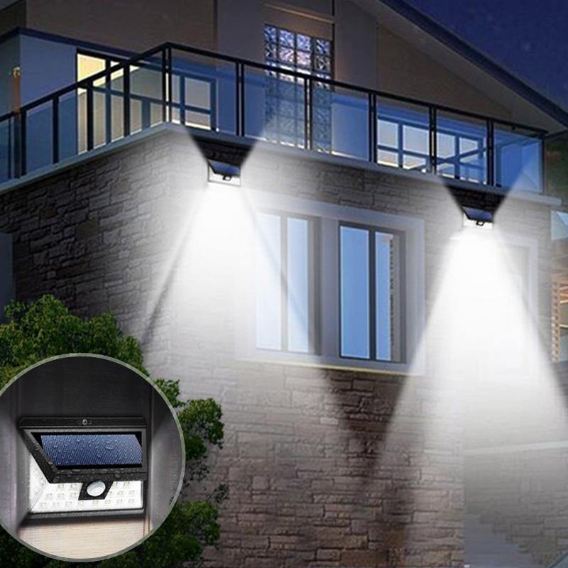 Luz de Segurança (Ampla) com Sensor de Movimento e Painel Solar- Desfrute de Uma Iluminação mais Ampla! - VITOCLEI STORE